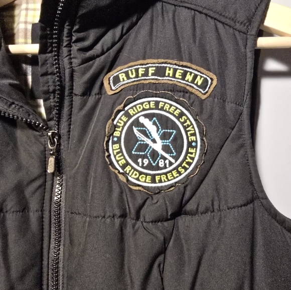 Ruff Hewn Puffer Vest - Blue Ridge Free Style - Size Small - Picture 2 of 6